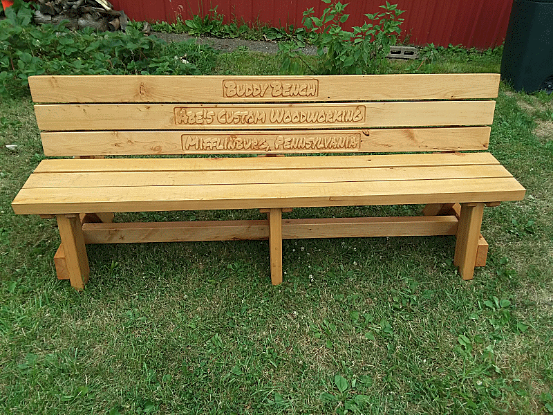 6 Foot Buddy Bench