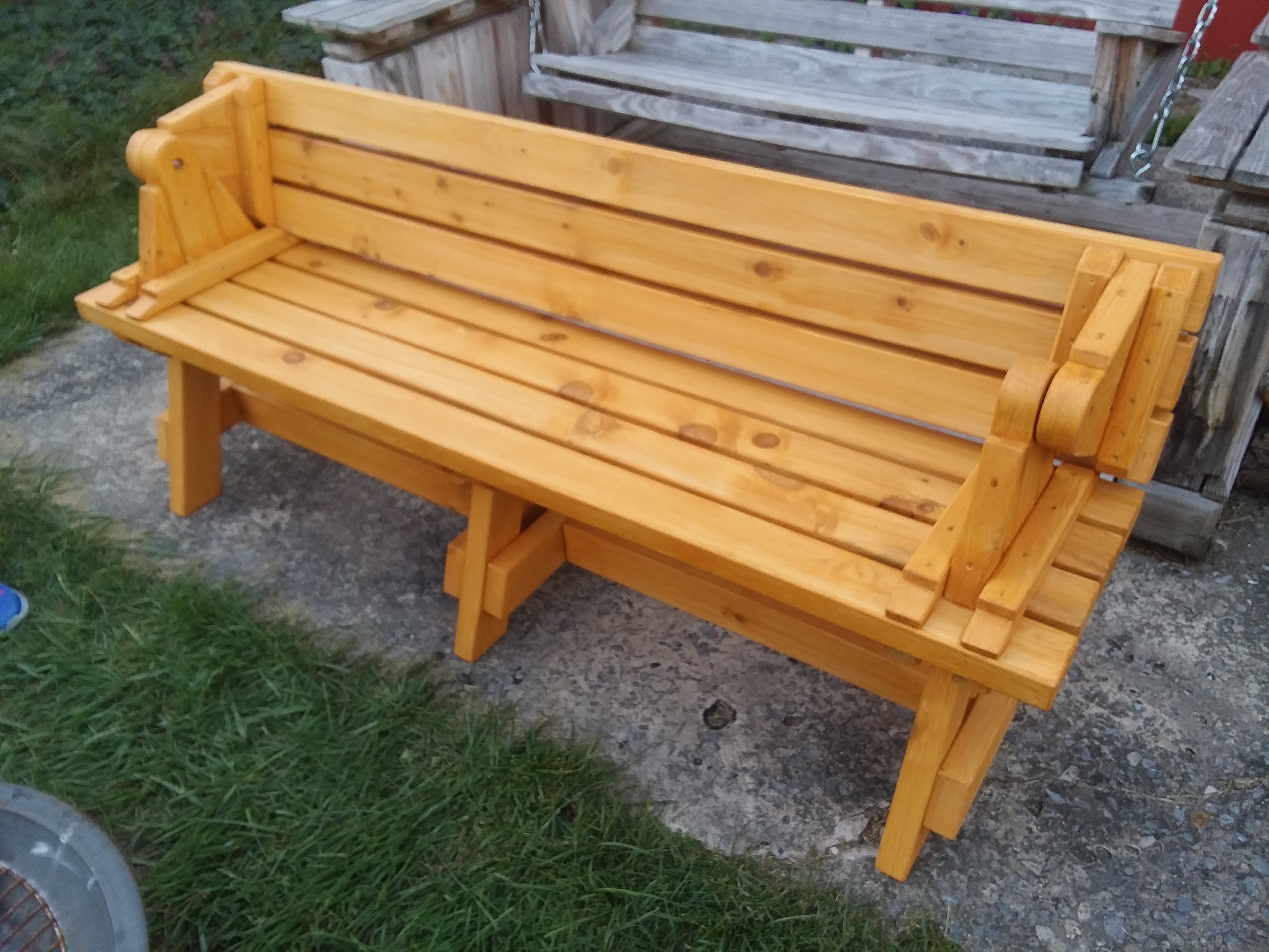 Reversible Bench